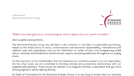 ROMANDE ENERGIE HOLDING SA (GROUP) logo